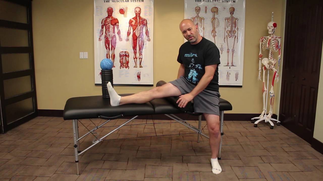 Rolling Pin Hamstrings Rolling Hamstrings with Extra Leverage - YouTube