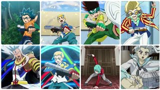 All Launches in Beyblade Burst Rise ( Season 4 )