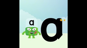 @officialalphablocks - Learn How to Write the Letter A | Curly Line | How to Write App