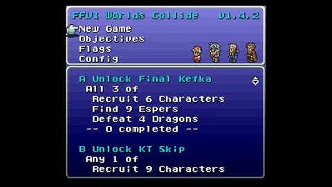 Worlds Collide (FF6 Randomizer) - Seed of the Week 86 - Jexy