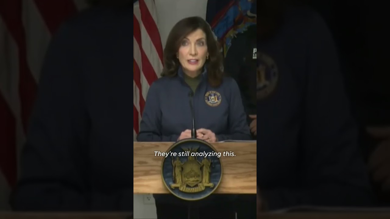 ‘No sign of terrorism’: NY Gov. Hochul addresses Rainbow Bridge explosion #Shorts