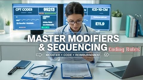 Medical Coding Modifiers, Guidelines & Diagnosis Sequencing in MEDICAL CODING Explained