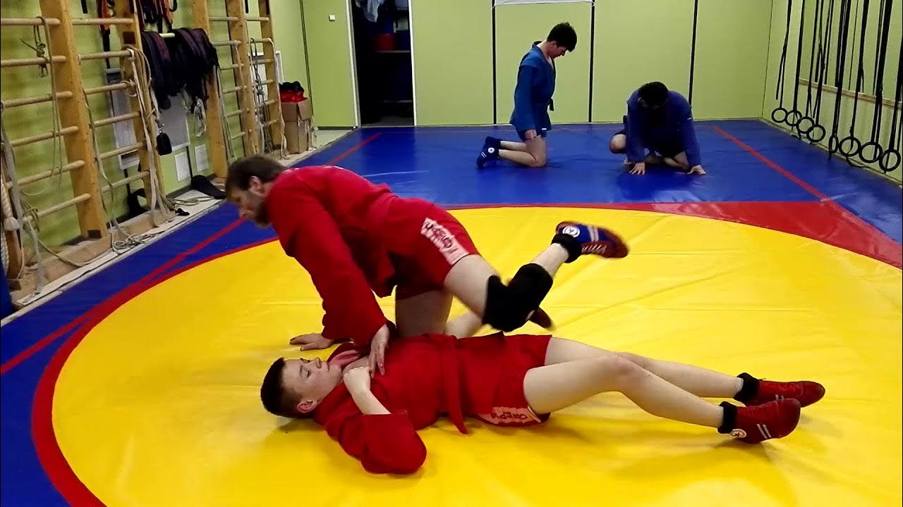 Боевое самбо партер