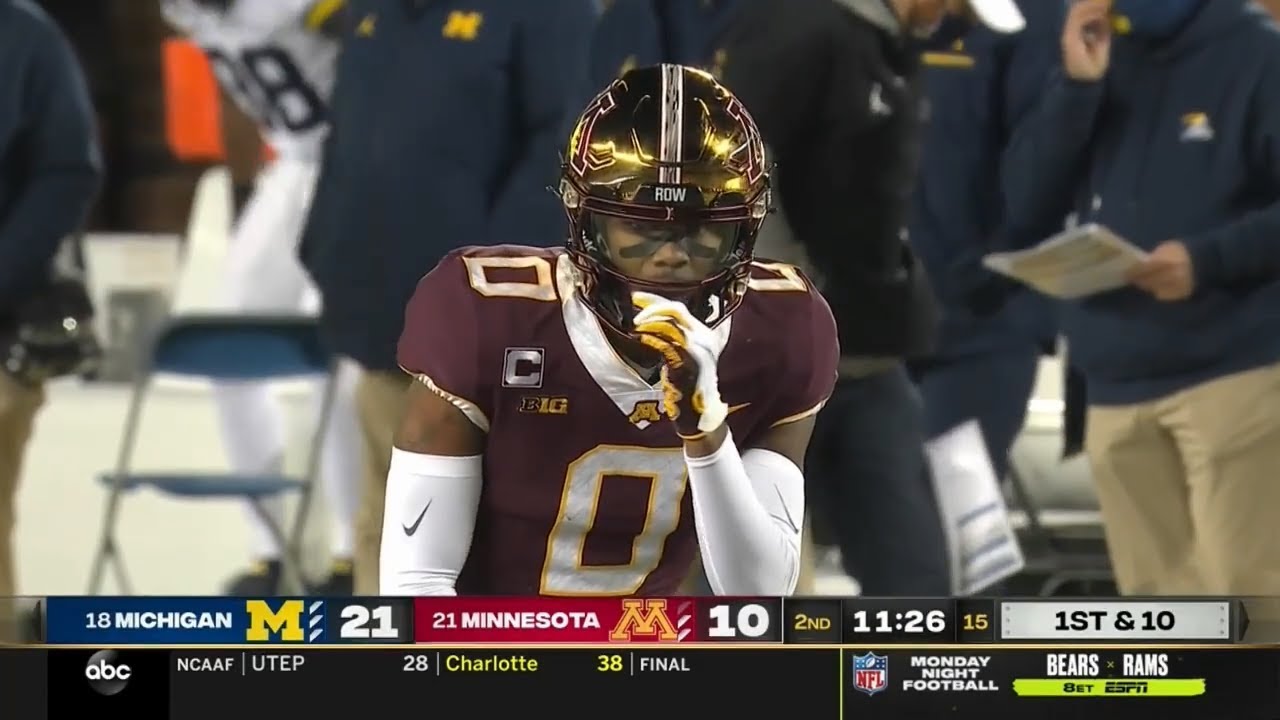 Rashod Bateman vs Michigan (2020)