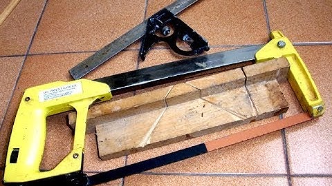 DIY Miter Box or Mitre Box