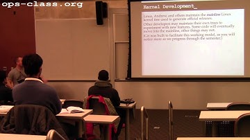 25 Feb 2013: Linux and Linux Scheduling