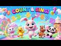 Count With Animal ! 🎶 | Cute Animal Counting Song for Toddlers| Count With us!