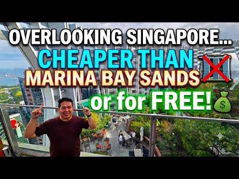 Video CHEAPER or FREE Singapore Observation Deck versus Marina Bay Sands? Arden Sky Garden CapitaSpring