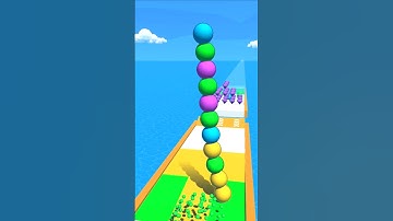 Ball Stacking game 😯l Funny Games video 😆lGames #shorts #gaming #Gamer#short