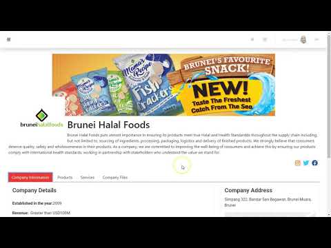MondeB2B Exporter Portal Video (Brunei Halal)