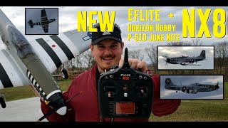 Horizon Hobby - P-51D June Nite V2 - 1.2m + NX8 - Unbox, Build, Radio Setup, & Maiden Flights