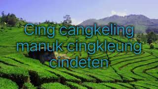 Lirik Cing Cangkeling - Lagu Daerah Jawa Barat