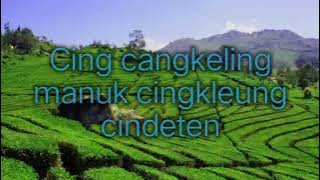 Lirik Cing Cangkeling - Lagu Daerah Jawa Barat