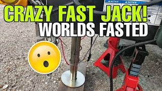 Crazy fast and strong Electric Tongue Jack! Check out the new UltraFab 4000 and 5500 Phoenix!