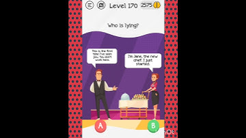 Braindom Level 170 Who is lying