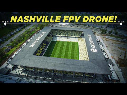 A NEW FORTRESS IN NASHVILLE | FPV Drone Tour of Geodis Park
