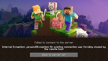Fix An Existing Connections Was Forcibly Closed By The Remote Host Error On Minecraft JAVA Error