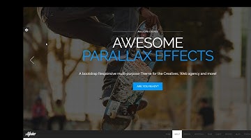 Alpine - Responsive One Page Joomla Template