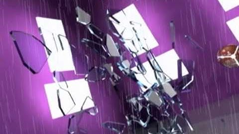 glass breaking 3Ds max 2011 ray fire