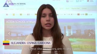 Study English With Uceda School - Alejandra Ospina's Student Testimonial