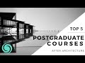 5 Most Valued Masters Degree Programs after Architecture (2021)
