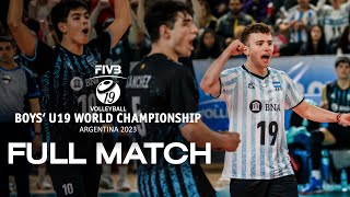 KOR🇰🇷 vs. ARG🇦🇷 - Full Match | Boys' U19 World Championship | Playoffs