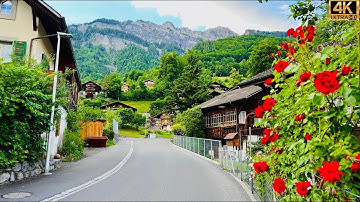 🇨ðŸ‡Driving in Switzerland | Swiss Village Brienz To Intarlaken Road Trip 🇨ðŸ‡Driving in Switzerland | Swiss Village Brienz To Intarlaken Road Trip