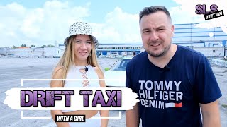 Drift taxi with a girl / Beautiful girl/ #66 / SLS