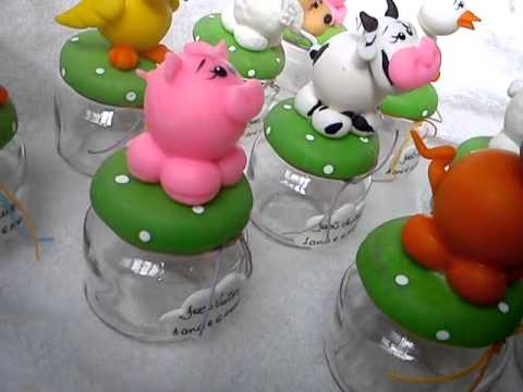 Download video: lembranÃa fazendinha em biscuit Fazendinha creativo cerca