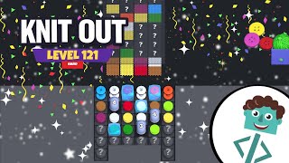Knit Out Level 121 | Hard | Walkthrough | No Boosters