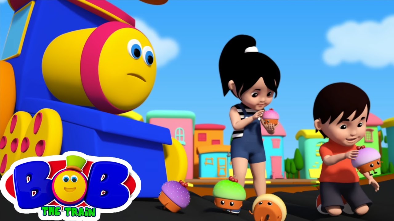 ⁣Homem muffin | Canção infantil | Animação | Bob The Train em Português | Desenhos animado