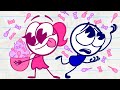 Pencilmate's Candy PARADE! | Animated Cartoons Characters | Animated Short Films #stayhome #withme