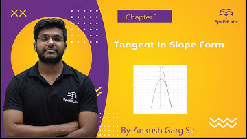 JEE/CBSE/ISC|| C-11th Circle || Tangent In Slope Form