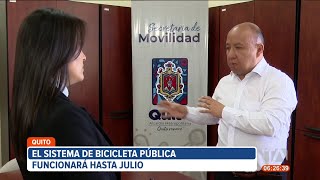 Autoridades anuncian que algunos meses capitalinos no contarán con el sistema de bicicleta pública