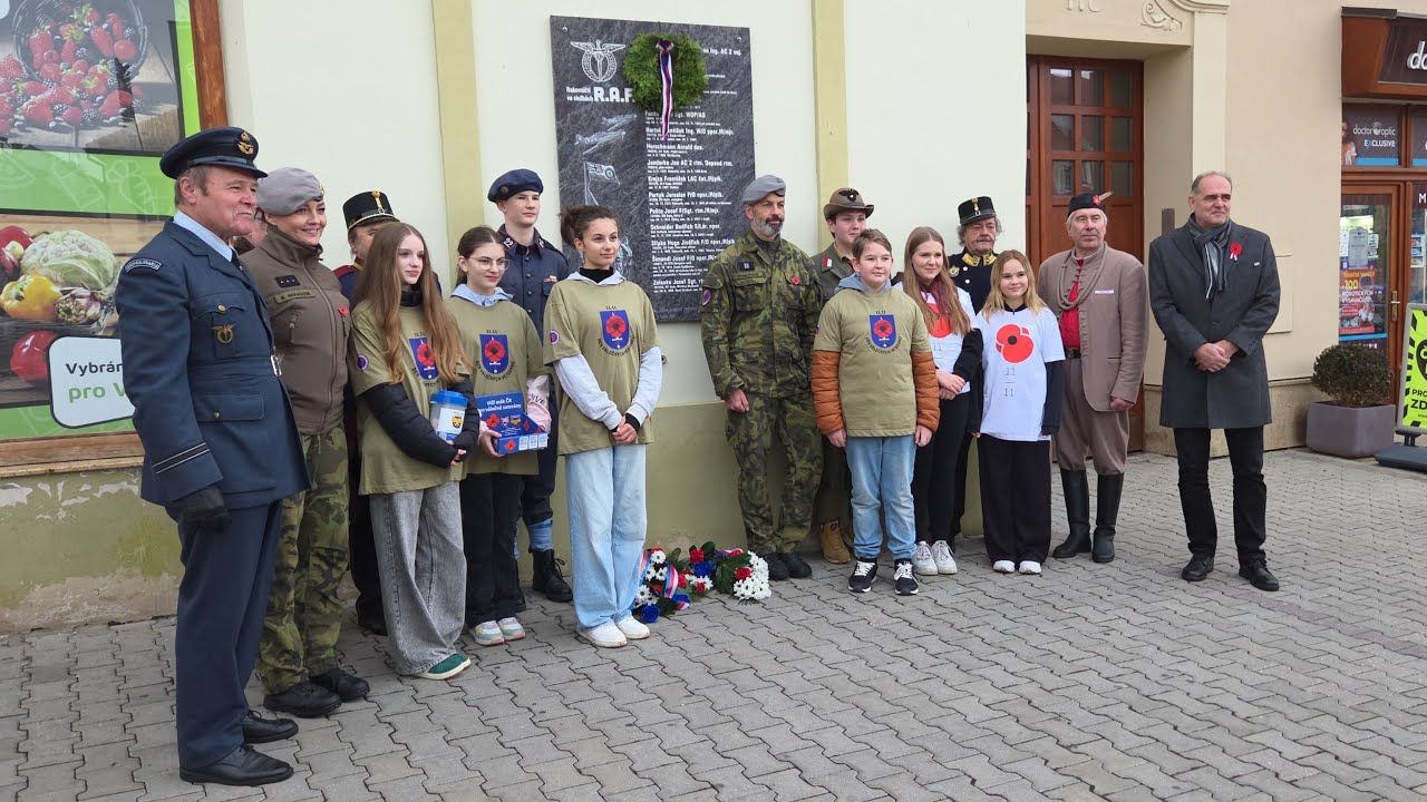 Den válečných veteránů v Rakovníku 11.11. 2025 v 11.00 hodin