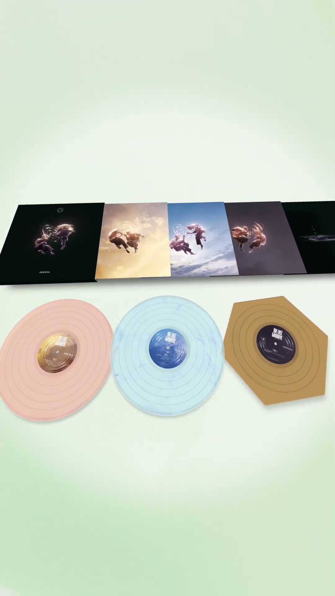 ODESZA The Last Goodbye (Deluxe) 2x LP NEW CLEAR VINYL Ninja