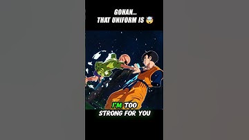 Gohan That Uniform Is... 🤯 #crashout #futuregohan #sparkingzero #dragonballz #dbz