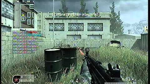 TTG Proof Cod 4 Flying turnips v3 infection (sorry bad quality)