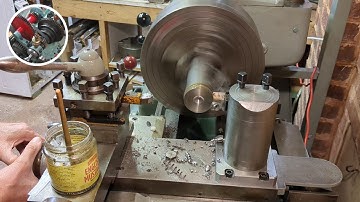 Parting off in the lathe - Rear Tool Post #4 (completion)