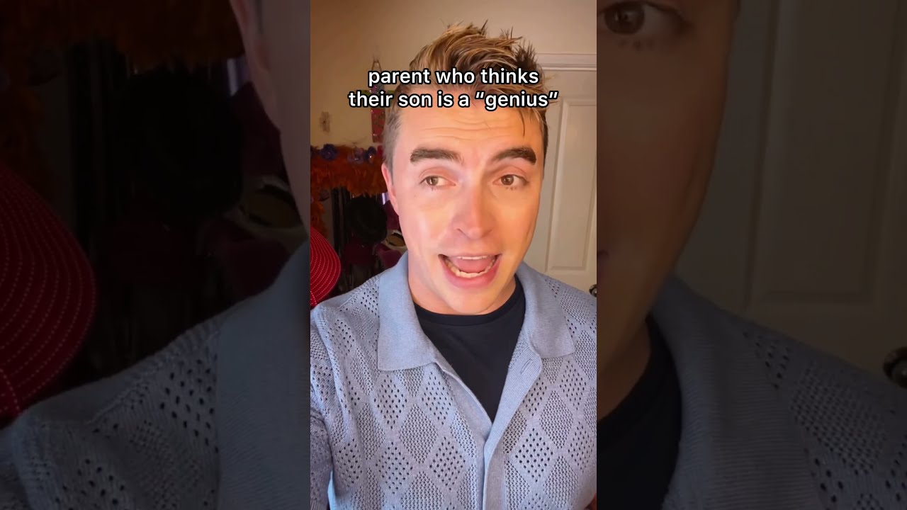 Parent Who Thinks Their Son Is A Genius Comedy Funny Shorts