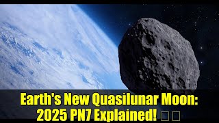 Earth's New Quasilunar Moon: 2025 PN7 Explained! 🌕✨
