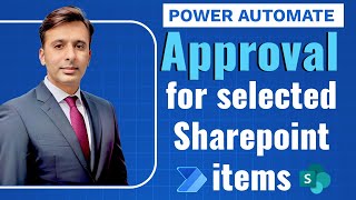 Request Approval for a Selected SharePoint List Item using Power Automate