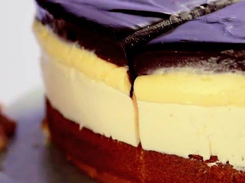 Boston Cream Pie Cheesecake