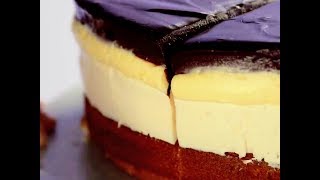 Boston Cream Pie Cheesecake