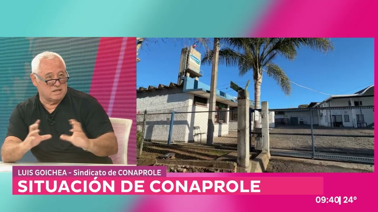 Analizamos la situación de Conaprole con Luis Goichea dirigente del sindicato