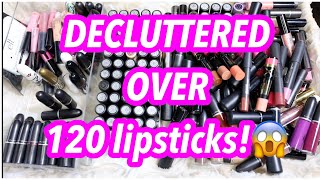 MAC LIPSTICK COLLECTION & DECLUTTER
