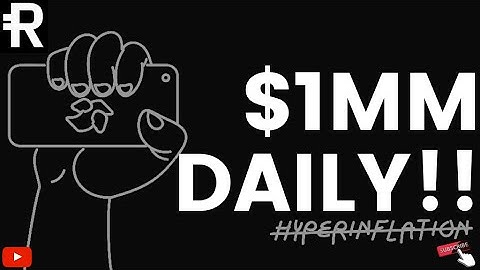 RESERVE RIGHTS APP DOES $1MILLION DAILY! RSR TOKEN