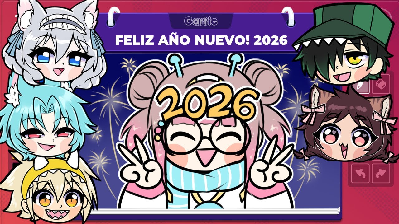 FELIZ AÑO NUEVO adiós 2025 hola 2026 ✨【GARTIC PHONE】