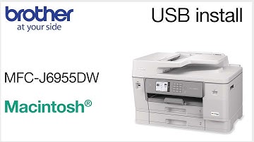 Install MFCJ6955DW with USB - Macintosh