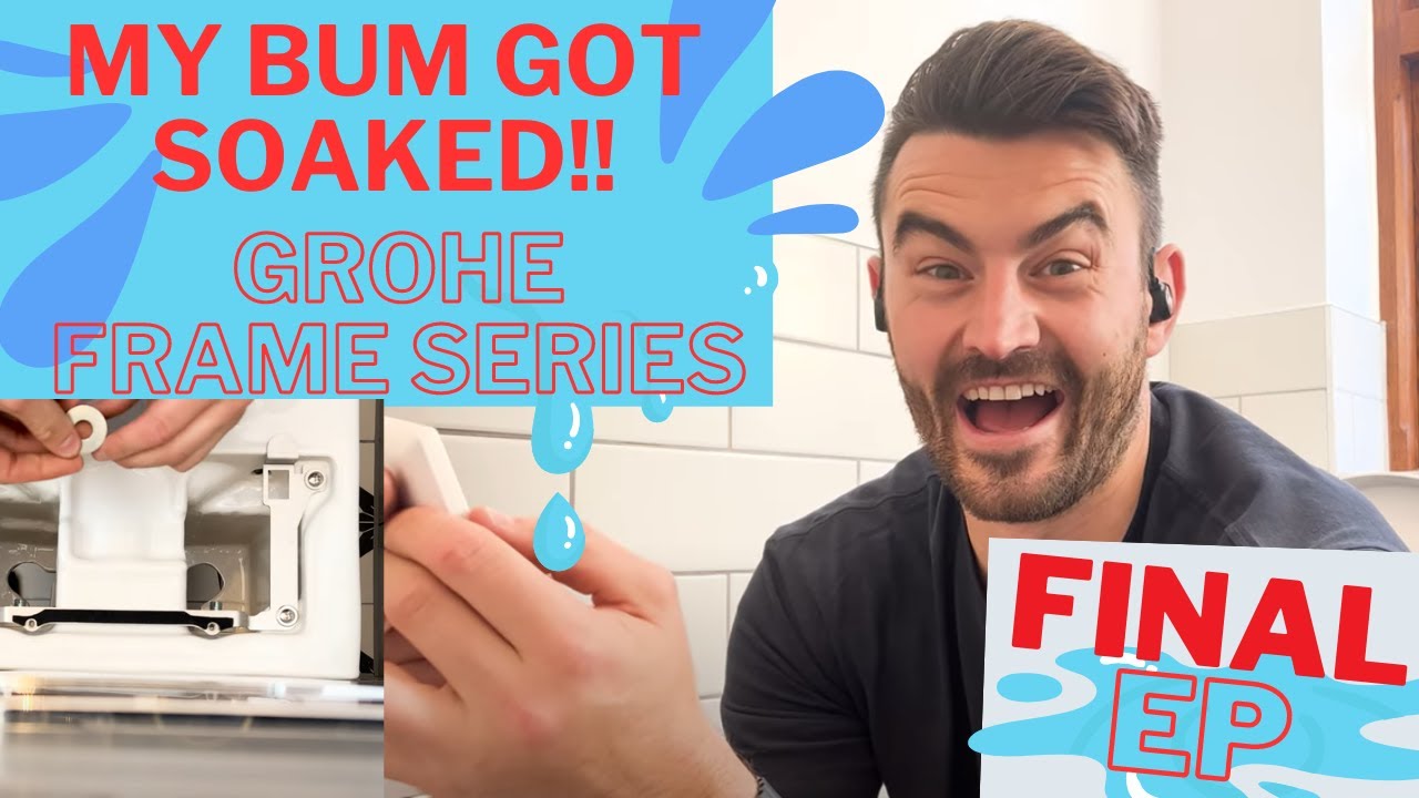 TOILET THAT CLEANS YOUR BUM! GROHE FRAME series for PLUMBERS ROCA